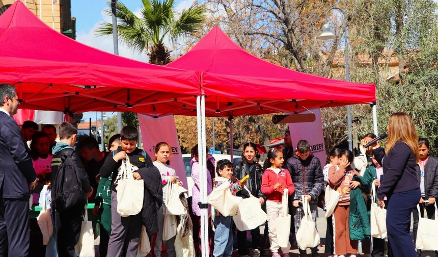 KKTC’de çocukların katıldığı sıfır atık ve geri dönüşüm etkinliği düzenlendi