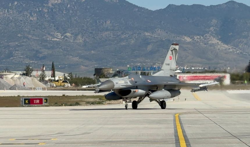 Türk F-16’ları Rum tarafında tepkiye yol açtı: Egemenliğimiz ihlal ediliyor