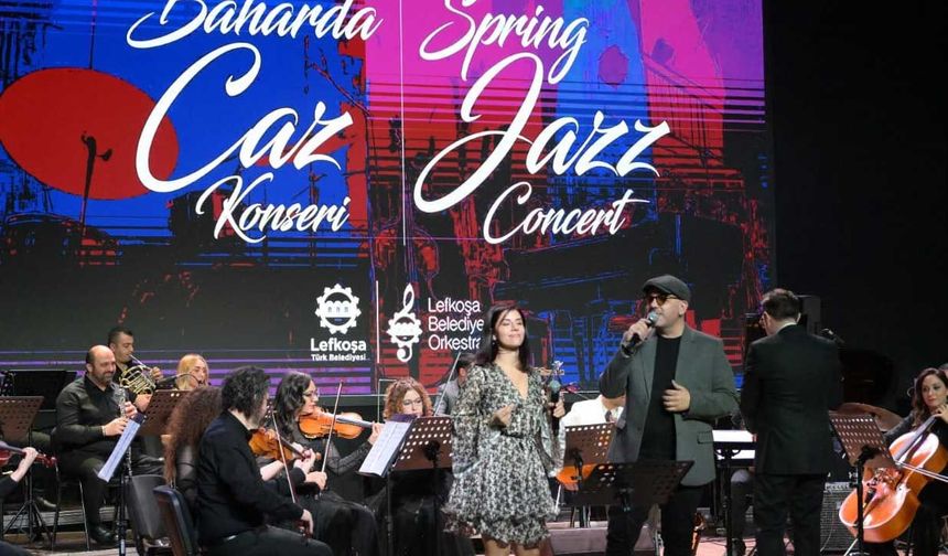 Lefkoşa Belediye Orkestrası “Baharda Caz Konseri” düzenledi