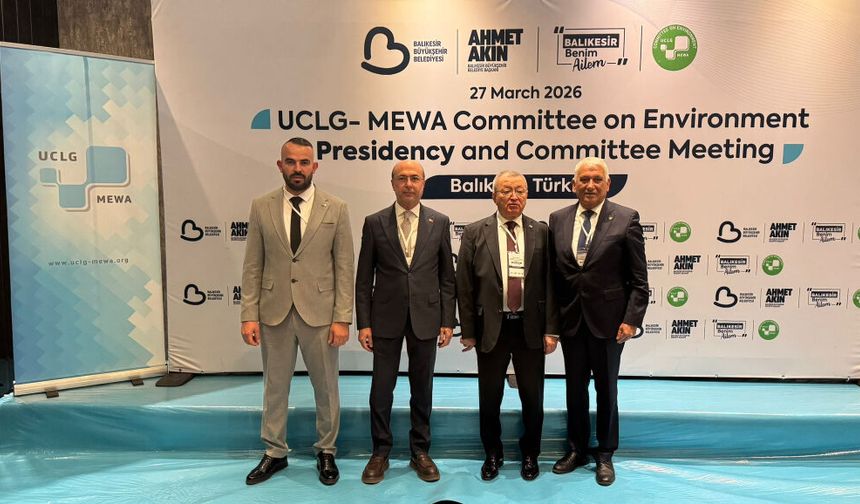 Özçınar, Orta Doğu ve Batı Asya Yerel Yönetimler Teşkilatı’nın çevre toplantısına katıldı