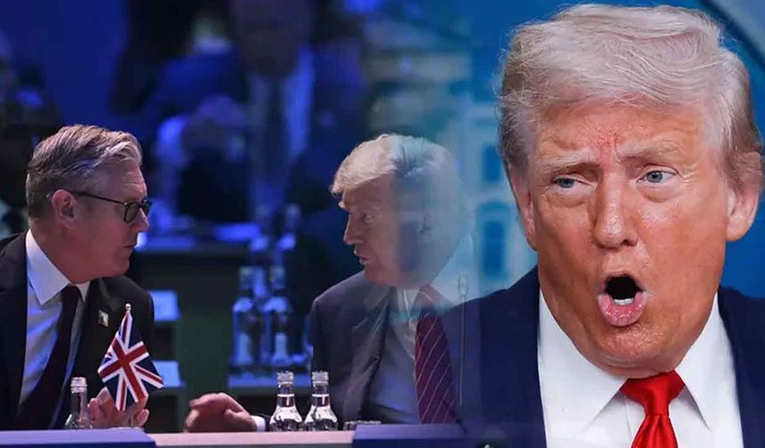 Trump köprüleri attı: İngiltere ve Starmer'a büyük rest!