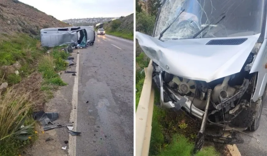 Girne-Tatlısu yolunda trafik kazası: 3 yaralı