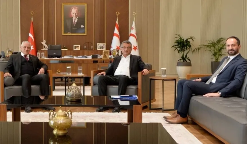 Erhürman, Cumhuriyet Meclisi AKPA Heyeti ile görüştü