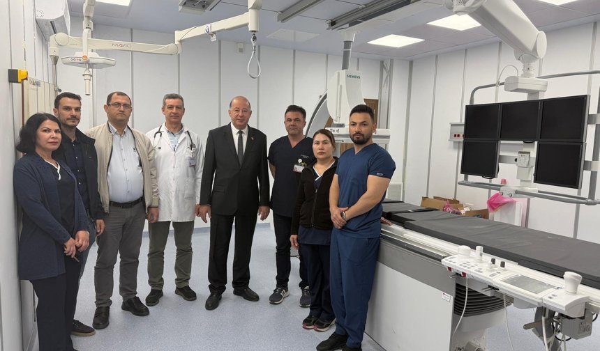 Dinçyürek: Mağusa Devlet Hastanesi’nde Anjiyo Merkezi hizmete hazır