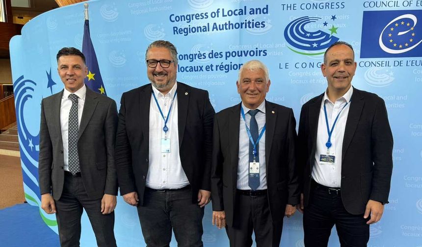 Belediyeler Birliği heyeti Strazburg’da Yerel ve Bölgesel Yönetimler Kongresi’ne katıldı