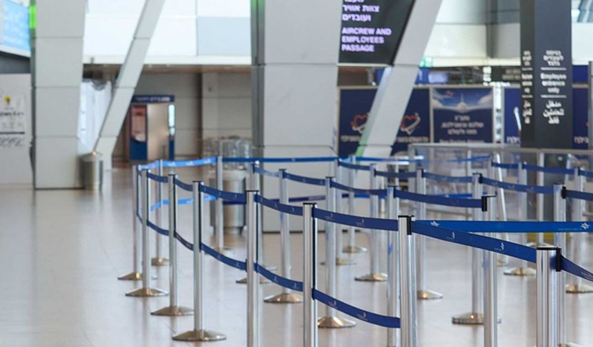 İsrail'in Ben Gurion Havalimanı bir paketten çıkan zehirli duman nedeniyle tahliye edildi