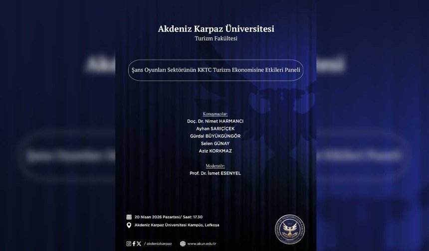 Şans oyunları sektörünün ekonomideki yeri tartışılacak