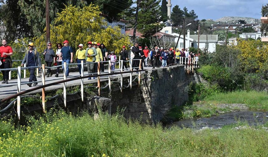 23. Orkide Yürüyüşü Lefke’de yapıldı