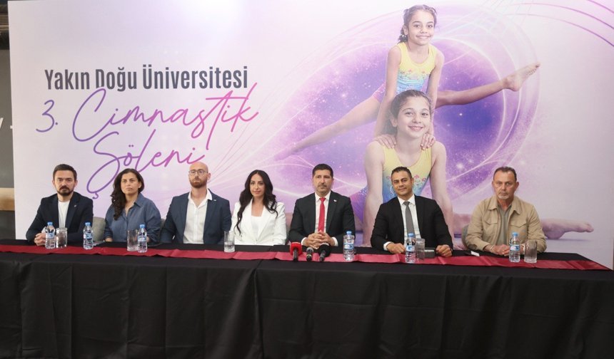 Yakın Doğu Üniversitesi 3. Cimnastik Şöleni RA 25’de Nefes Kesecek