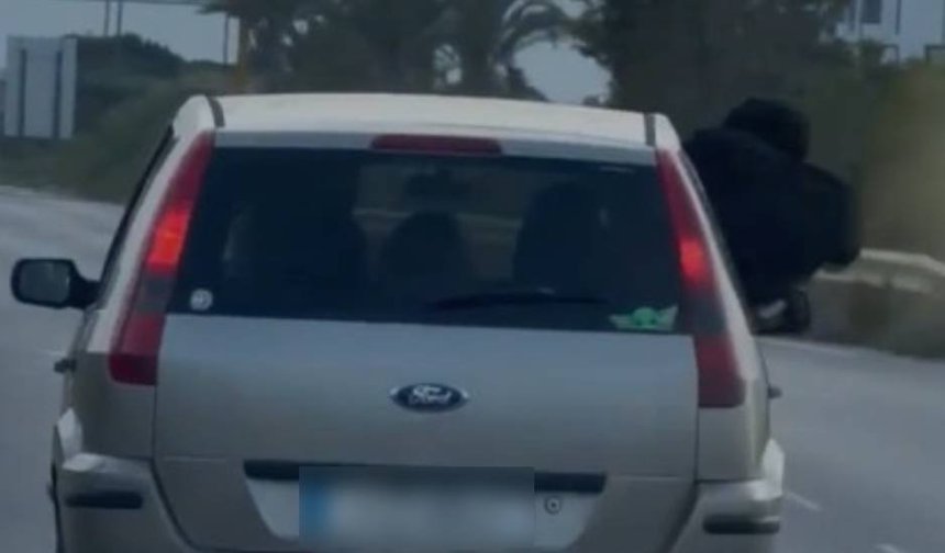 Trafik güvenliği ve insan hayatını tehlikeye atan sürücü ile yolcu rapor edildi