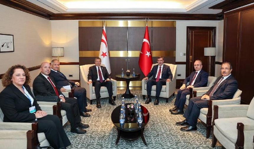 Başbakan Üstel, Yılmaz ile görüştü