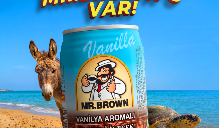 Kıbrıs’ın Mr. Brown’u var: Adanın günlük hayatına eşlik eden lezzetin yeni kampanyası başladı