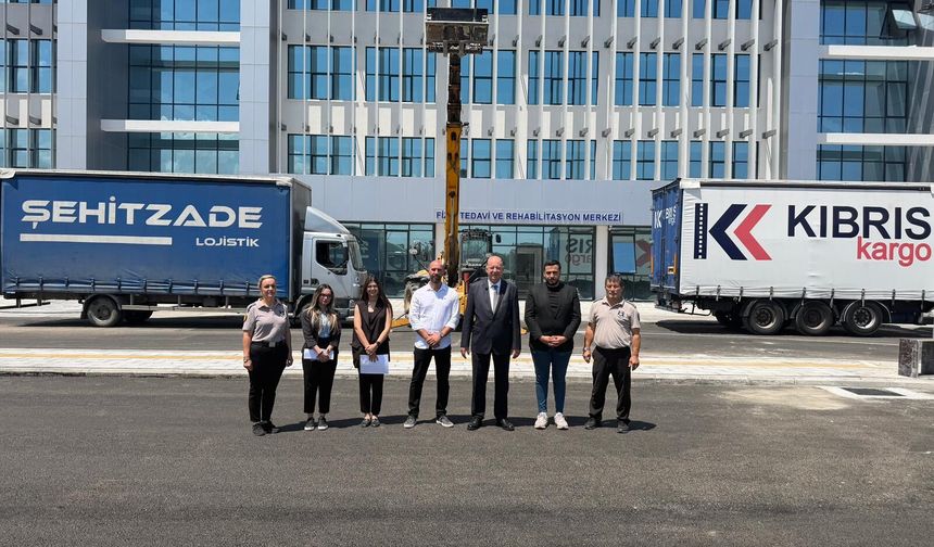 Yeni Girne Hastanesi’nde son aşama: Tıbbi Cihazlar hastaneye teslim edilmeye başlandı