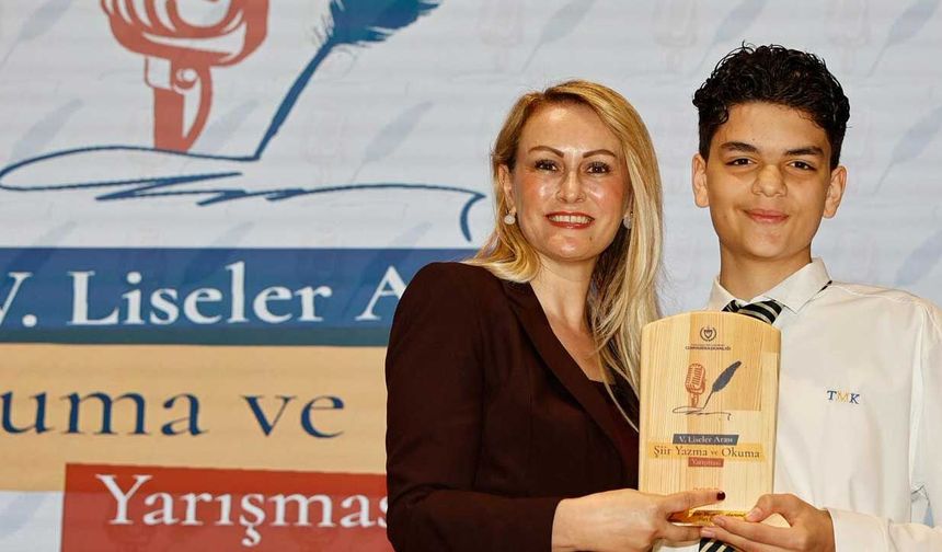 Cumhurbaşkanlığı'nda “5. Liselerarası Şiir Okuma ve Şiir Yazma Yarışması” yapıldı