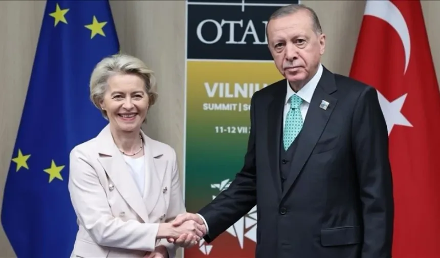 Erdoğan ile von der Leyen görüşmesinde Kıbrıs konusu da ele alındı
