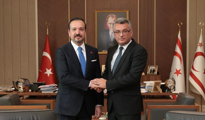 Cumhurbaşkanı Erhürman, AK Parti Genel Başkan Yardımcısı Zorlu’yu kabul etti