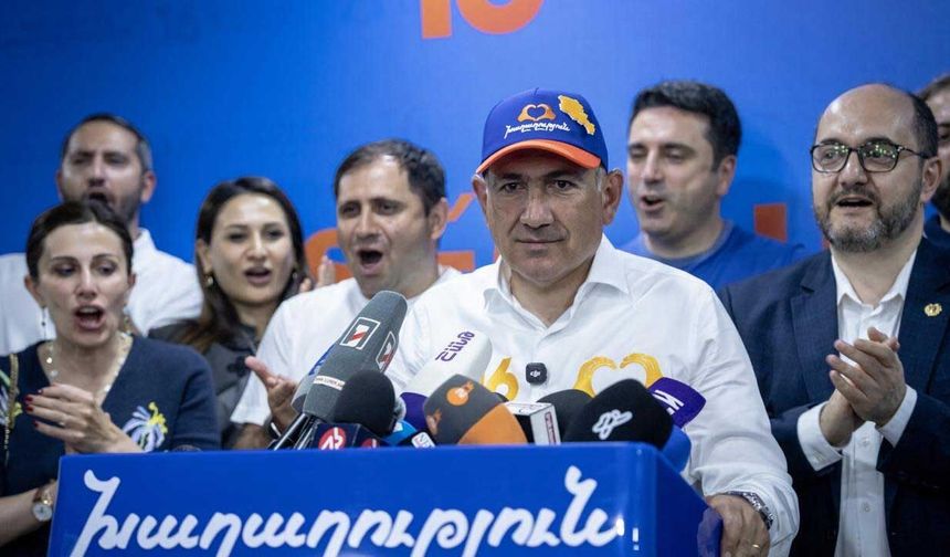 Ermenistan seçimlerini Paşinyan'ın partisi kazandı