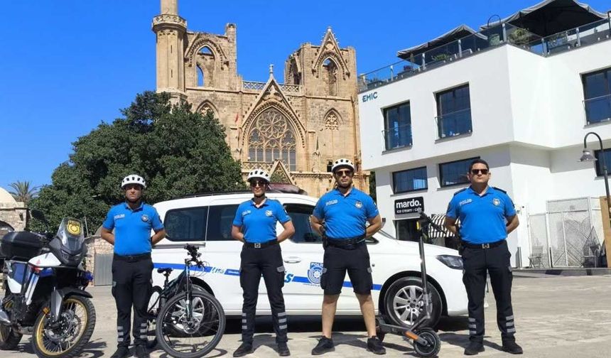Turizm Polisi Uygulaması Gazimağusa'da da Başladı