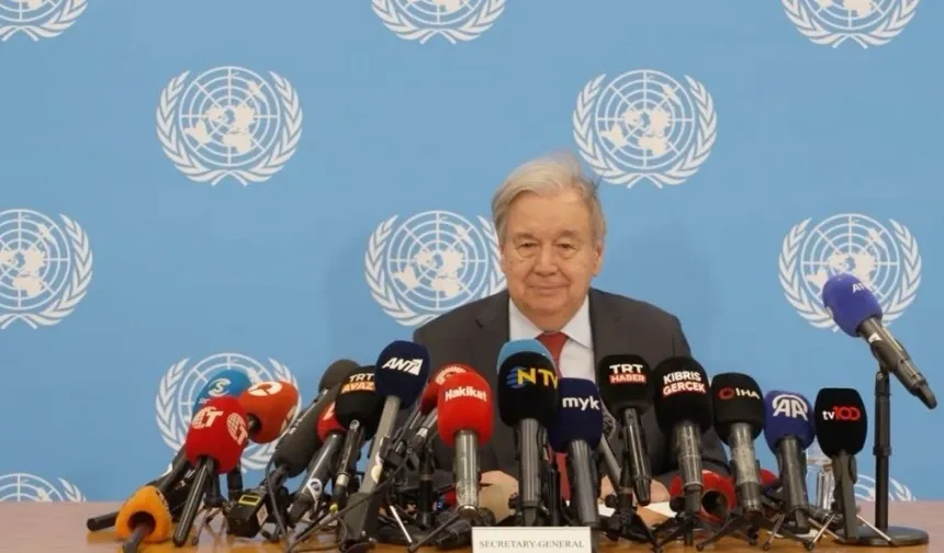 Antonio Guterres: 5+1 için tarih kesinleşmedi