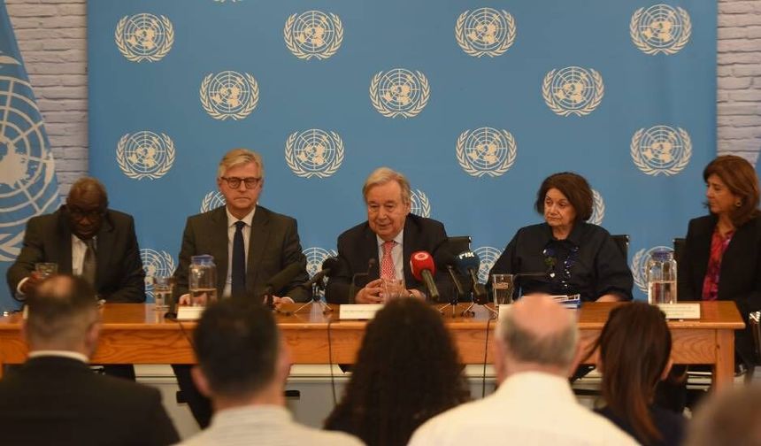 Guterres, sivil toplum örgütlerinin temsilcileriyle bir araya geldi
