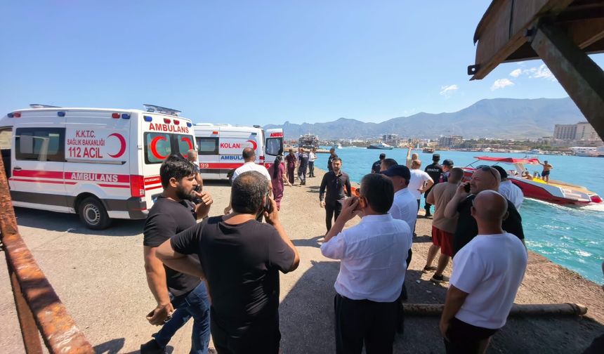 Üstel: Kıbrıs’ın yaşadığı en büyük deniz felaketiyle karşı karşıyayız, 8 kişi gözaltında