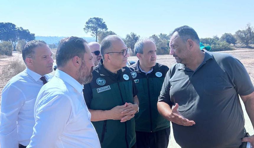 Çavuş Tepebaşı’nda Saha Çalışmalarını İnceledi