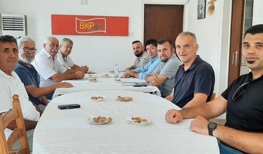 KTOEÖS heyeti BKP’yi ziyaret etti