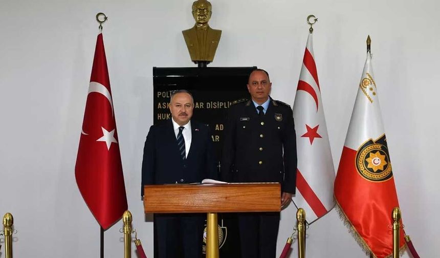 Emniyet Genel Müdürü Ali Fidan KKTC’de