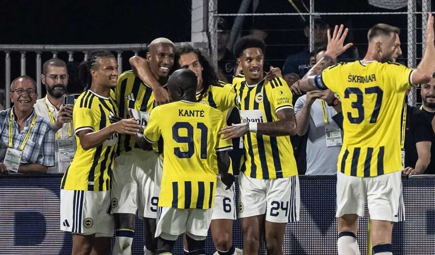 Greenwood siftahı yaptı: Fenerbahçe ilk yarıda maçı çözdü