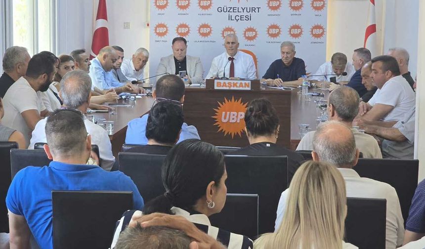 Amcaoğlu, UBP’nin Güzelyurt’ta özel önem verdiğini söyledi