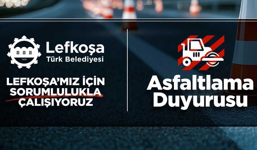 Mehmet Akif Caddesi'nde Asfaltlama Çalışması Yapılacak