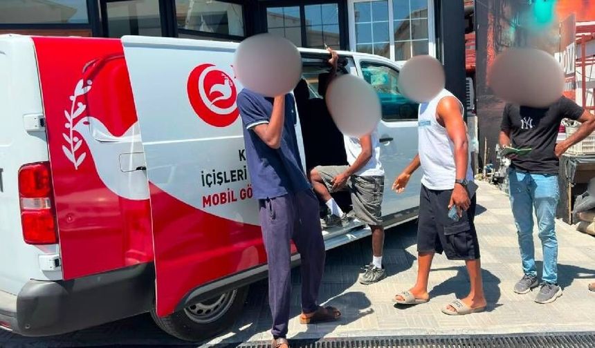 İçişleri’nden altı ilçede denetim: 7 kaçak yakalandı