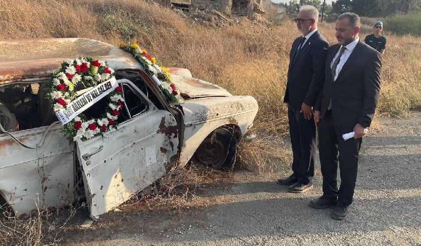 Şehit Gazeteci Adem Yavuz saldırıya uğradığı yerde anıldı