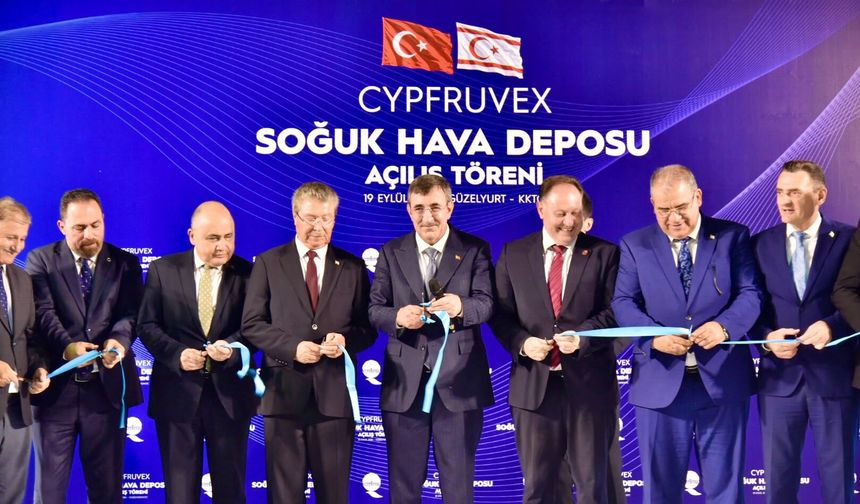 Cypfruvex’in 15 bin tonluk soğuk hava deposu hizmette