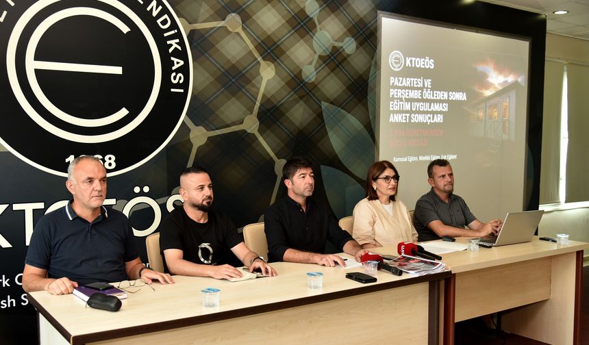 KTOEÖS: Tam gün eğitim uygulaması derhal kaldırılmalı