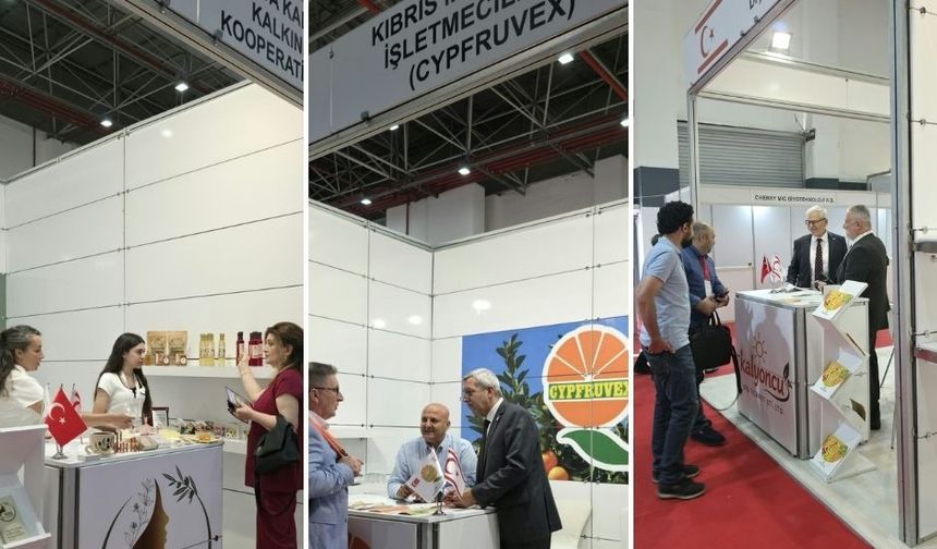 KKTC, İzmir’de düzenlenen fuarda temsil ediliyor