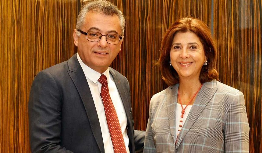 Cumhurbaşkanı Erhürman New York’ta Holguin ile görüştü