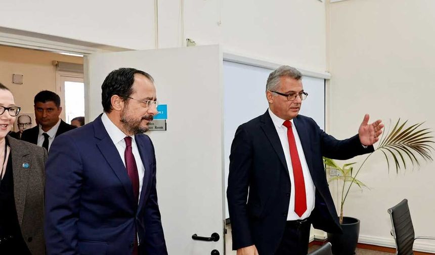 Erhürman ile Hristodulidis görüşmesi tamamlandı