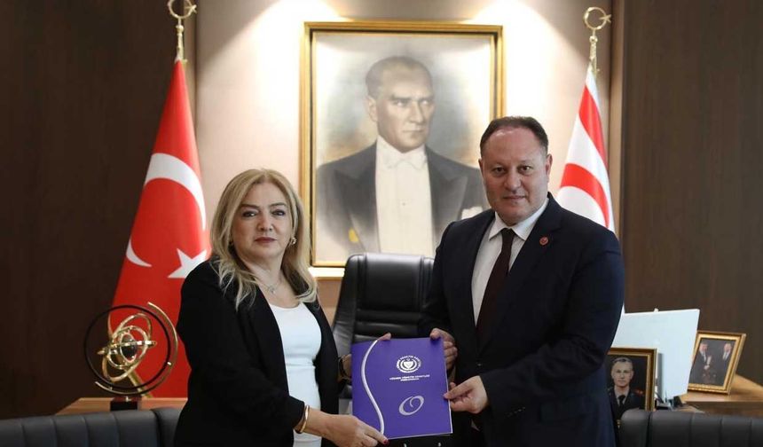 Ombudsman Varol, 41. Dönem Raporu'nu Öztürkler'e sundu