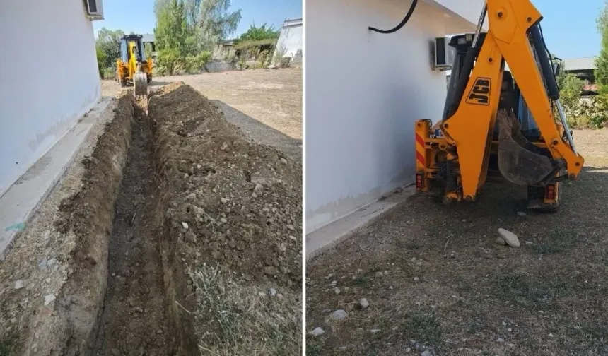 TEL-SEN’den kazı çalışmaları için İskele Belediyesi ve Kurtuluş Köy Muhtarlığına teşekkür