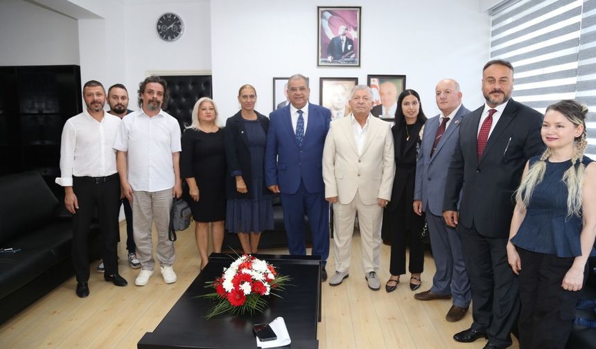 Sucuoğlu, Taekwondo Federasyonu heyetini kabul etti