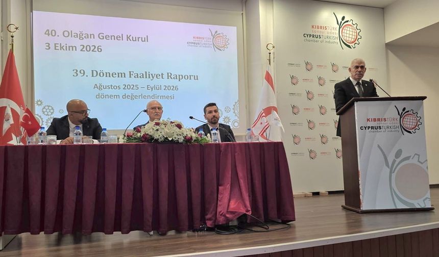 Sanayi Odası'nın 40. Olağan Genel Kurulu yapıldı