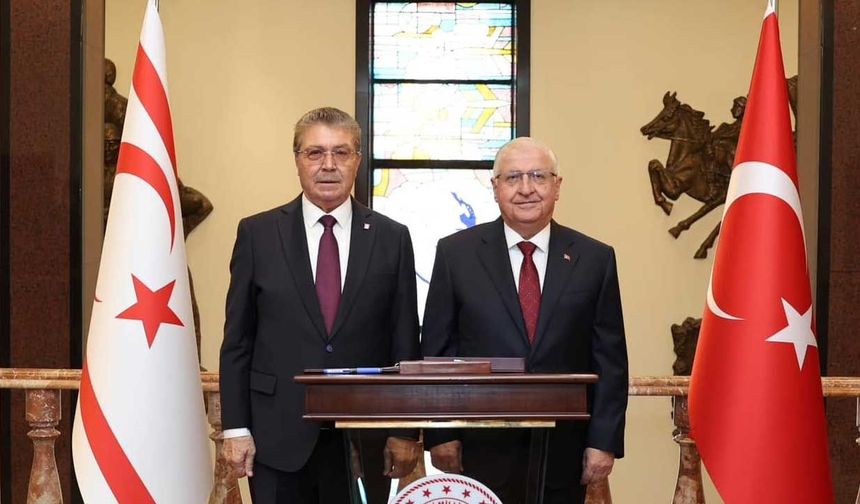Başbakanı Üstel, Türkiye Milli Savunma Bakanı Güler ile Ankara’da görüştü