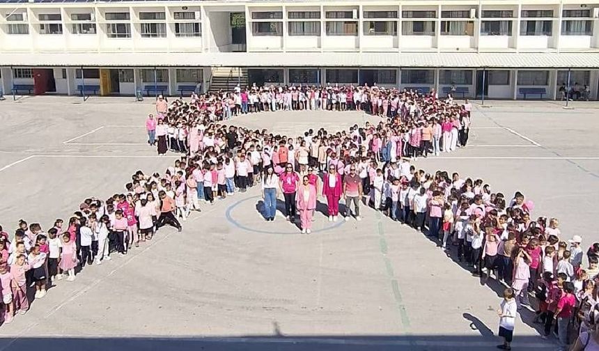23 Nisan İlkokulu’ndan umuda bir pembe selam...