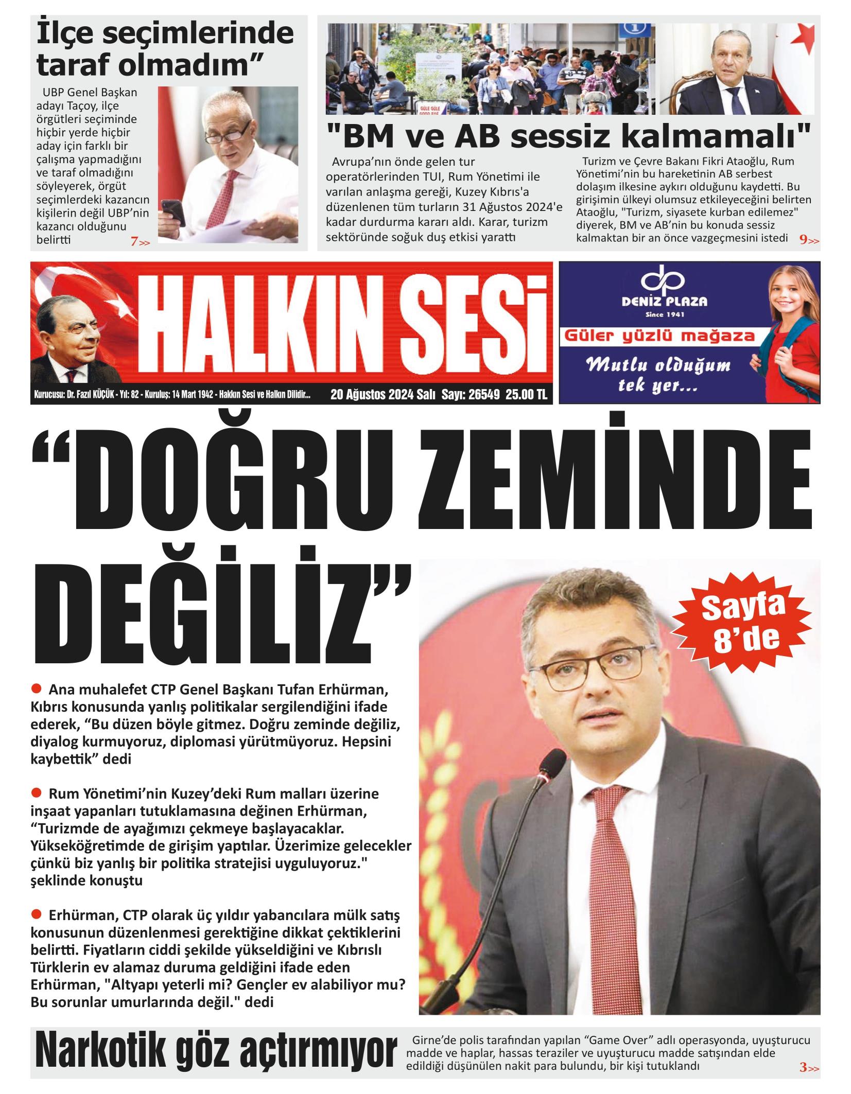 H A L K I N S E S İ 20240820