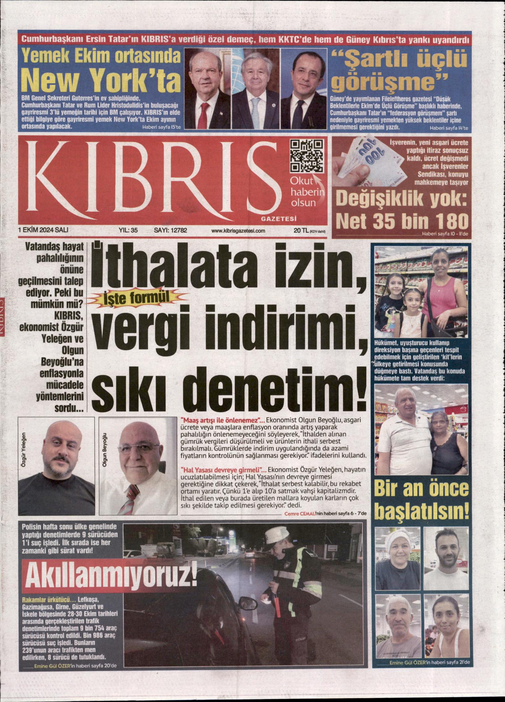 K I B R I S G A Z E T E S İ 20241001