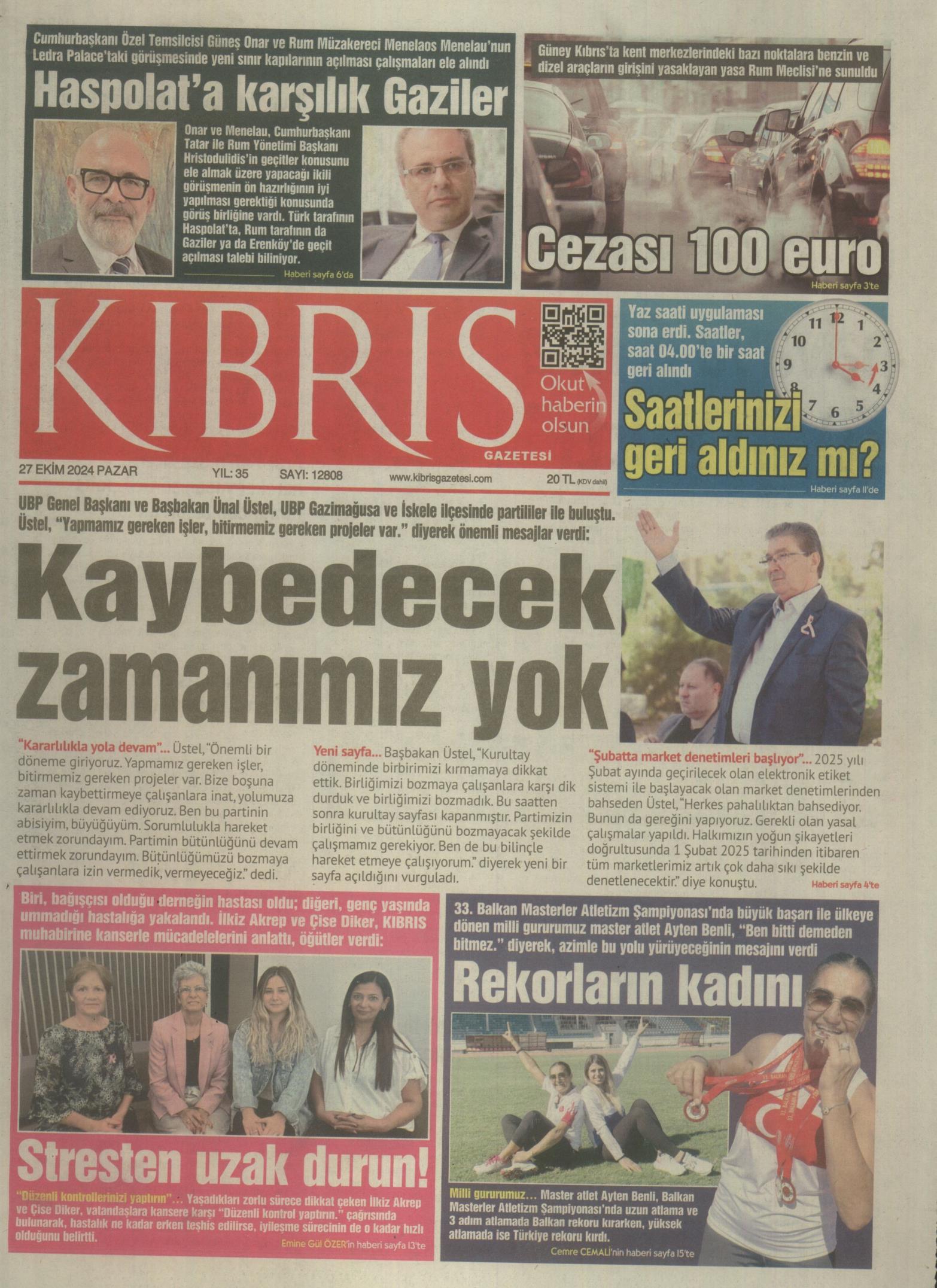 K I B R I S G A Z E T E S İ 20241027