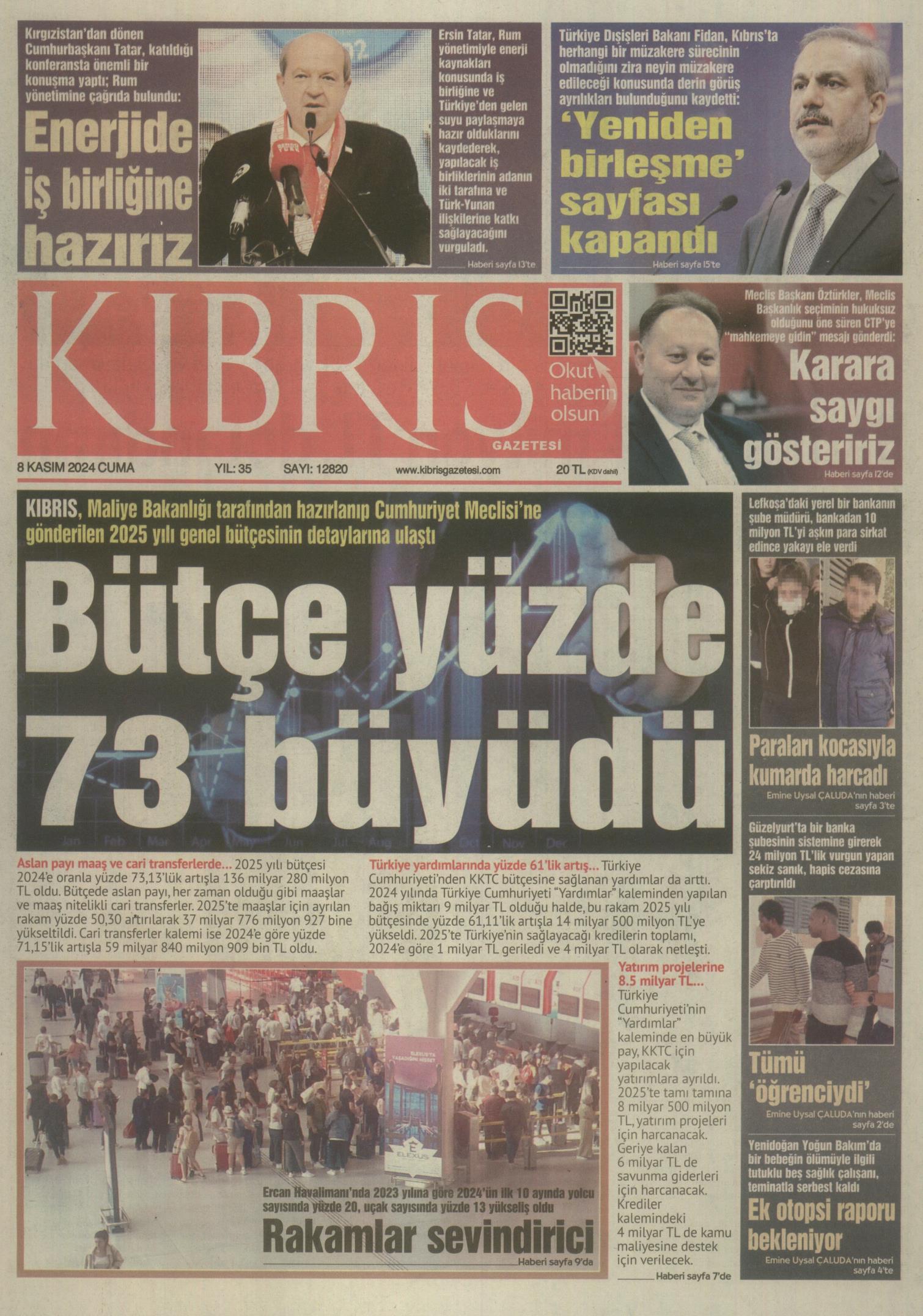 K I B R I S G A Z E T E S İ 20241108