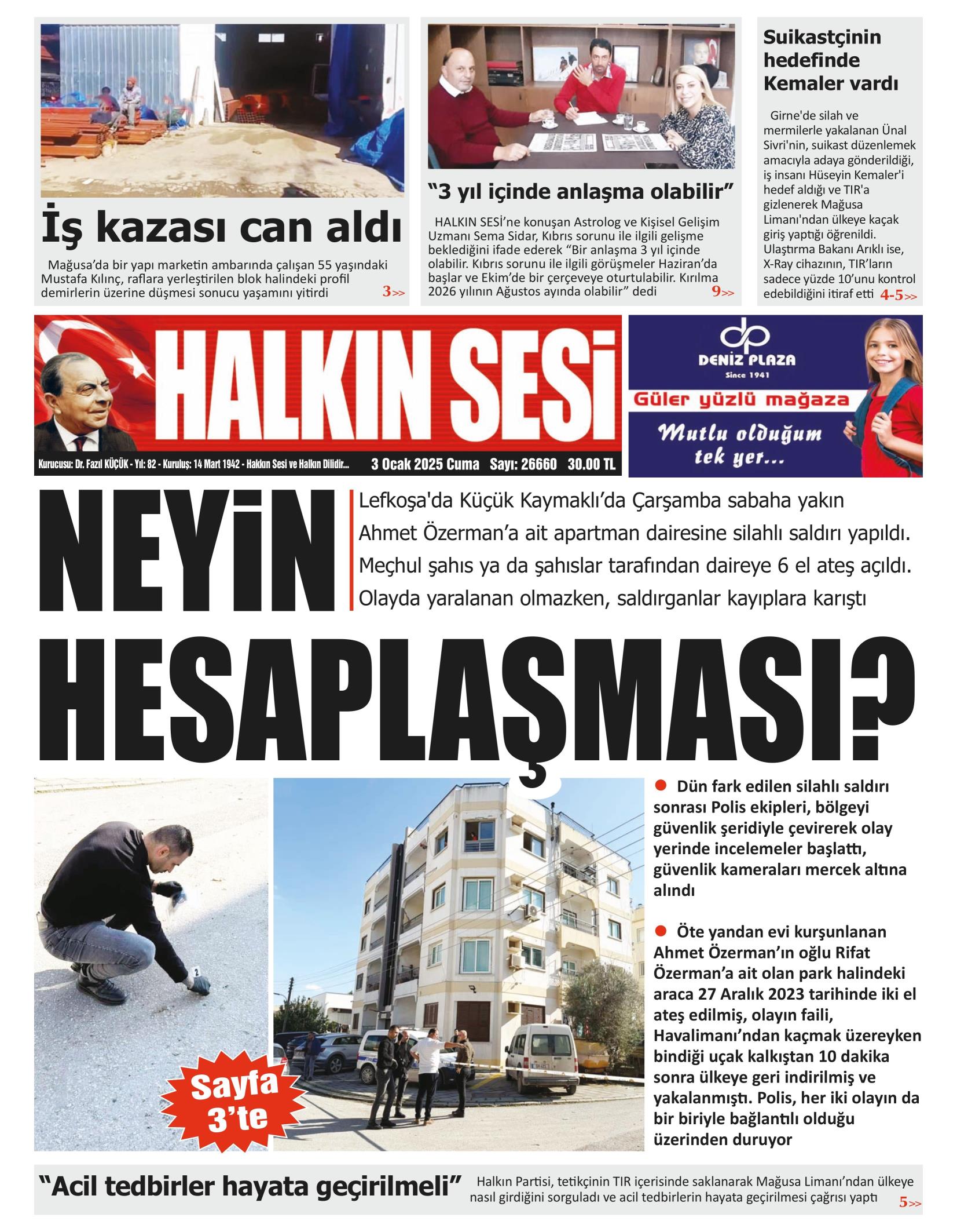 H A L K I N S E S İ 20250103