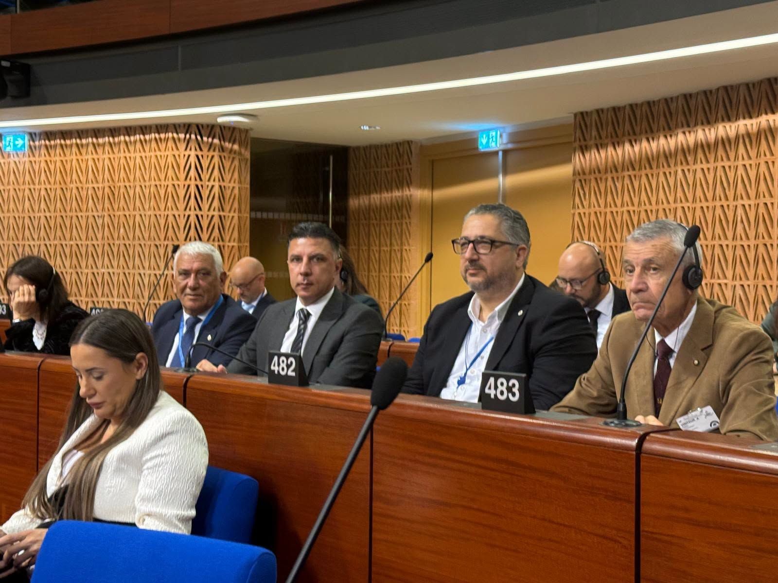 K. T. Belediyeler Birliği Heyeti, Strasbourg’da toplantılara katıldı